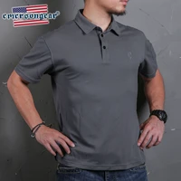 emersongear blue label sports polo shirt quick dry soft elastic shirt outdoor hiking climbing fishing tactical style tops tee