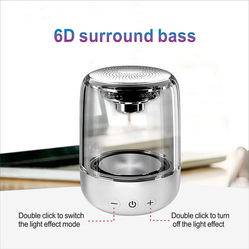 Беспроводной синий зуб динамик мини Колонка высокое качество красочные