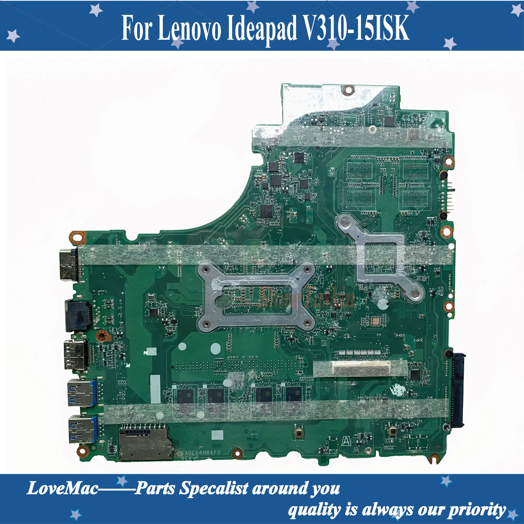 Высокое качество FRU 5B20N03067 для Lenovo Ideapad V310-15ISK Материнская плата ноутбука DA0LV6MB6F0 SR341