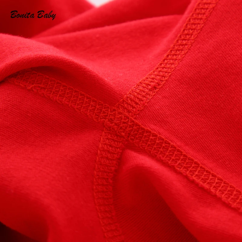 Red chinchillas Baby cotton sweater men and women baby autumn 0-12 months newborn spring long sleeve jumpsuit | Детская одежда и