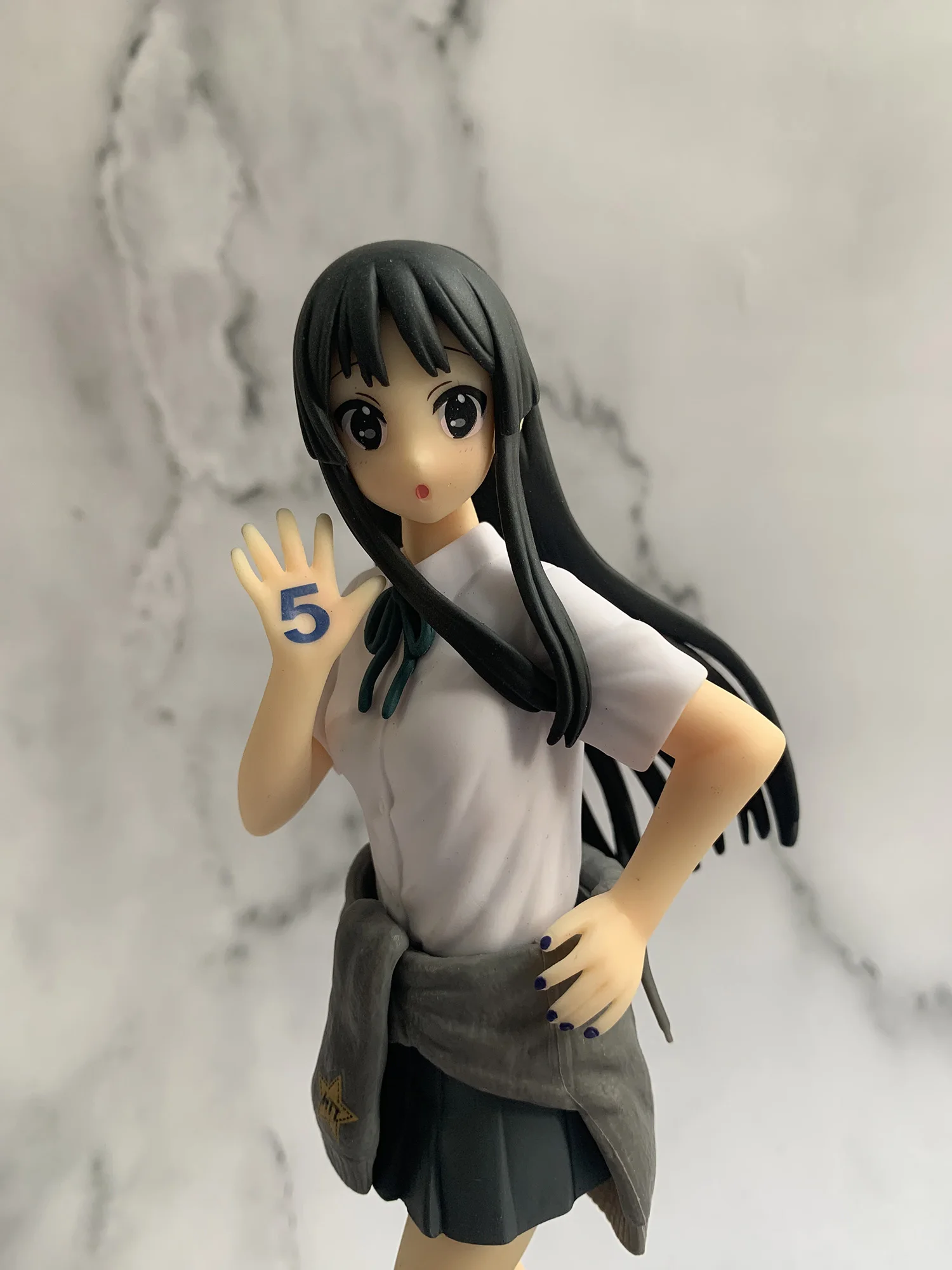 К-он! Hirasawa Yui Akiyama Mio Tainaka ритсу Kotobuki Tsumugi Адзуса Накано 5th юбилей ПВХ фигурка модель игрушки