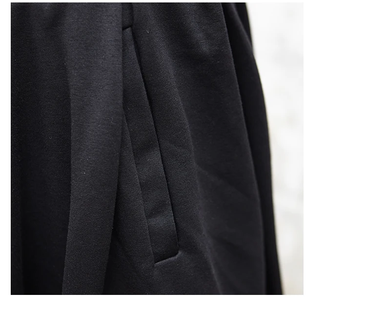 Брюки мужские с низкой мотней повседневные свободные штаны шаровары в стиле хип