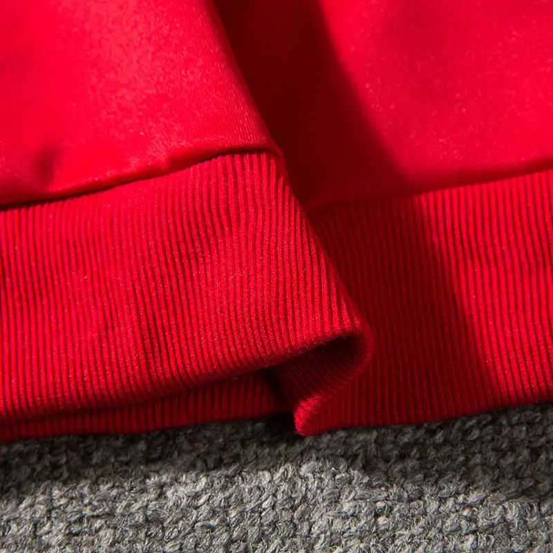 

MITEKSAN Solid Pullover Men Sweatshirt Leather Sleeve O-Neck Hip Hop Casual Fashion Top Loose Vintage Streetwear Joker New Homme