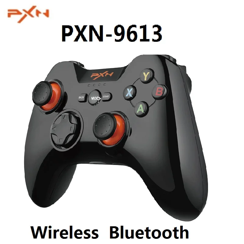 

Беспроводной Bluetooth игровой контроллер PXN, портативный джойстик с ручкой для ПК, планшета, смартфона Android, ТВ-приставки 9613