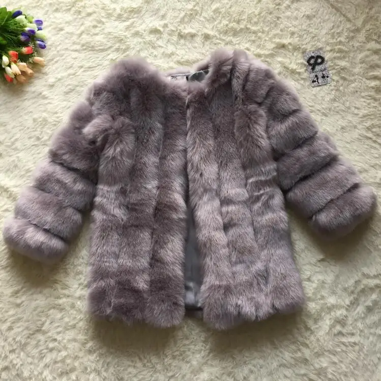 CP10 Gray CP искусственный мех фабрика Лисий искусственный мех пальто женское зимнее теплое пальто с длинным рукавом из искусственного меха пальто женское пальто из искусственного меха пальто CP10 - Цвет: CP10 Gray