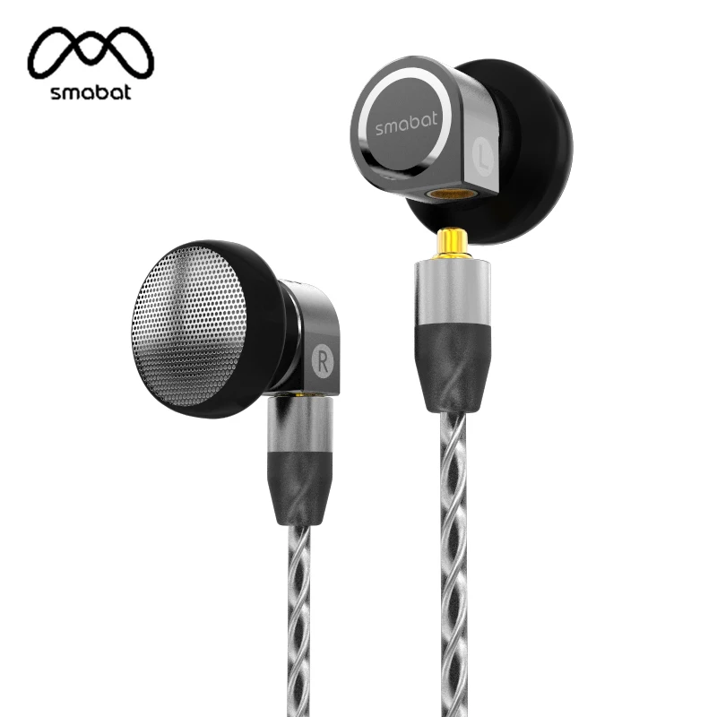 Smabat M1 Pro вкладыши наушники HiFi с ЧПУ металлические наушники 14,2 мм Динамический драйвер Sub флагманский 32 Ом Съемная замена кабеля MMCX с серебряным покрытием кабель запатентованная Лабиринт Дизайн M1Pro MX980