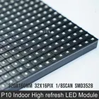 Внутренний полноцветный дисплей Letreiro Led P10 SMD3528, модуль дисплея 320x160 мм 32x16 точек, порты Hub75