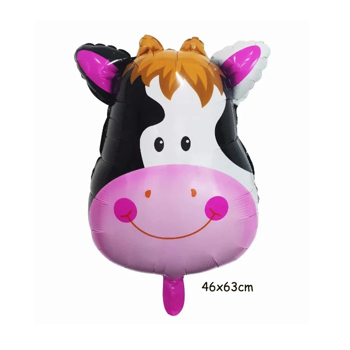 7pcs/lot Animal Head Foil Helium Balloons Theme Party Decor Children's Gifts Balons helium Inflatable Balaos supplies | Дом и сад