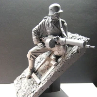 116 scale die cast resin world war russian soldier war scene model resin assembly model free shipping