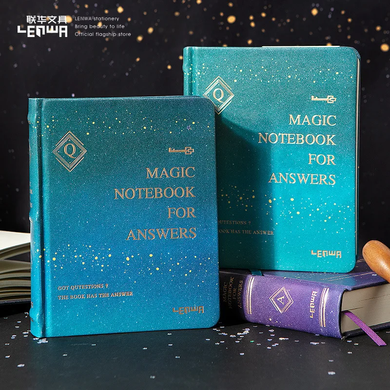

416 Pages Star Answer Book Notebook Magic Book Creative European Retro Art Thickened Notebook Work