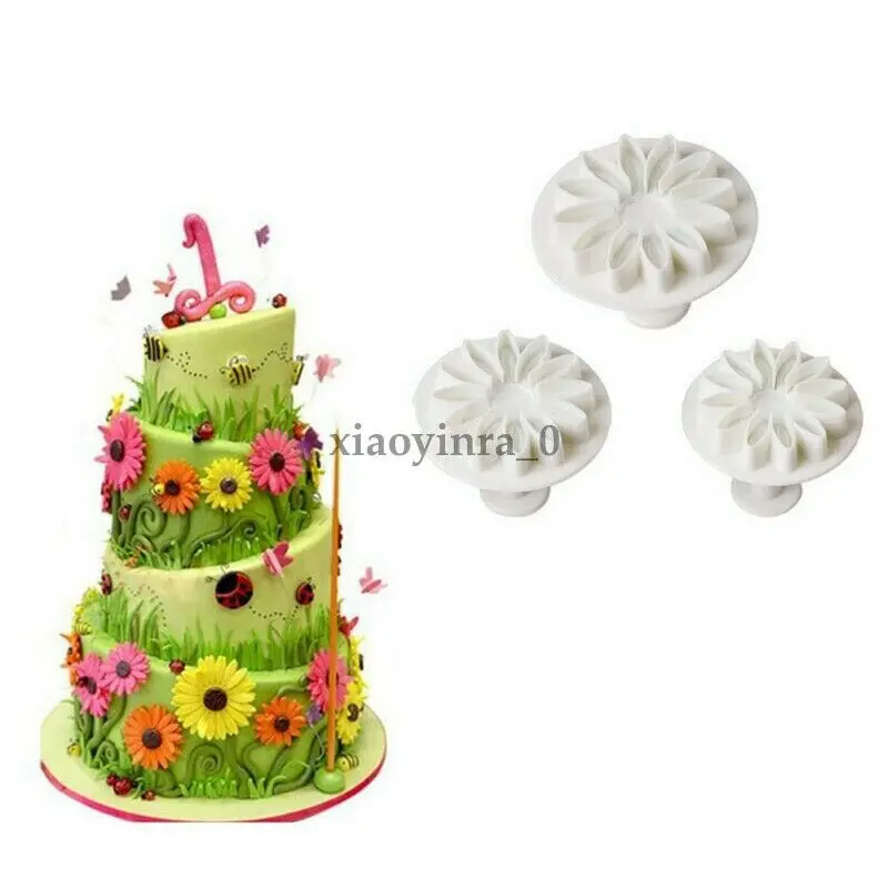 

33 Pcs Sugarcraft Cake Decorating Tools Fondant Plunger Cutters Tools Cookie Biscuit Cake Mold Flower Set Baking Accessories