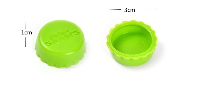 6 шт./партия силиконовая бутылка для пива (цвета рандоу) | Дом и сад