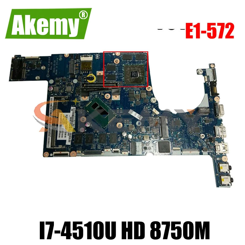 

AKEMY V4DA2 LA-A131P для acer Travelmate P645 Материнская плата ноутбука I7-4510U HD 8750 м