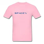 Футболка мужская с коротким рукавом и логотипом Space X