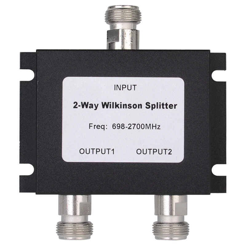 2 Way N Power Splitter Microstrip 698-2700MHZ Female Divider Signal Cable VHF UHF | Audio &amp Video Cables