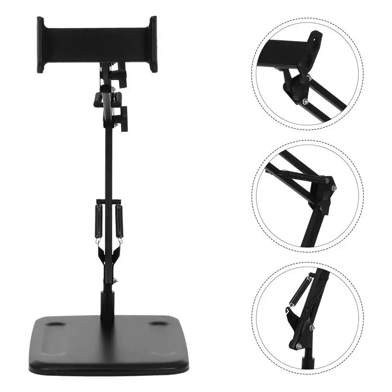 

Складная подставка для мобильного телефона для прямой трансляции креативный портативный держатель для планшета (черный)