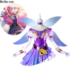 Новинка, косплей-костюм LOL звездного ядра из Серафина, женское платье, Униформа, одежда для Хэллоуина, наряды в стиле аниме