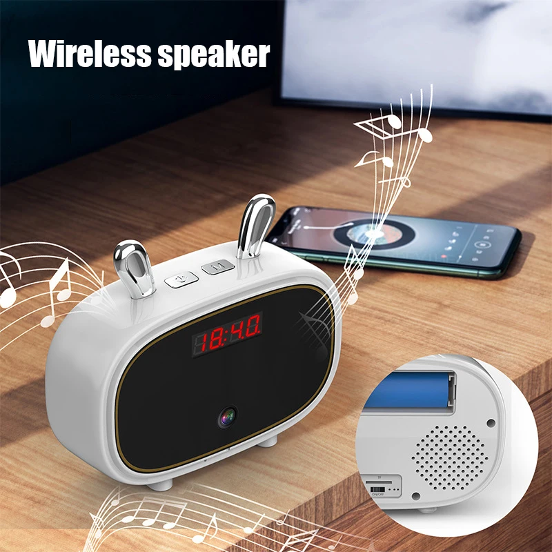

1080p Invisible Camera Wireless Wifi Clock Camera Invisible Camera Home Security Nanny Camera With Night Vision Motion Detection