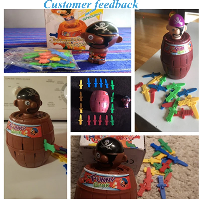 Детский Забавный гаджет игра &quotПиратский бочонок&quot игрушки для детей Lucky Stab Up