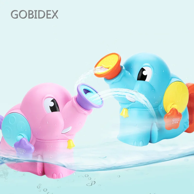 Детские игрушки для ванной унисекс 2 цвета распылительный инструмент воды слон