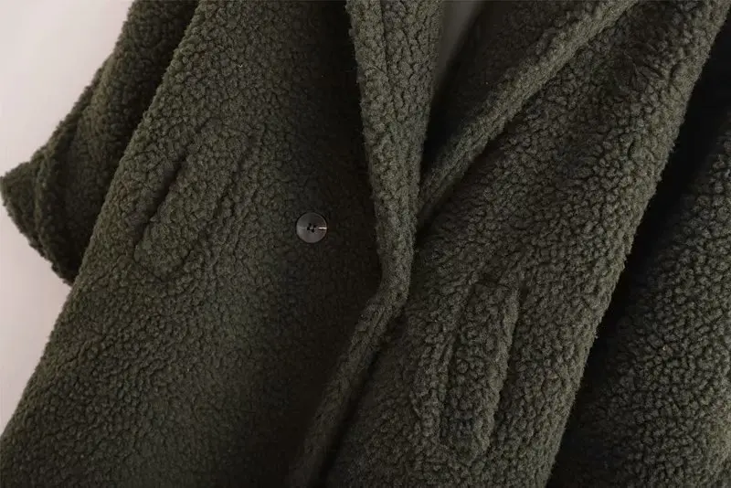 Xd90-2699 модное флисовое пальто в европейском и американском стиле