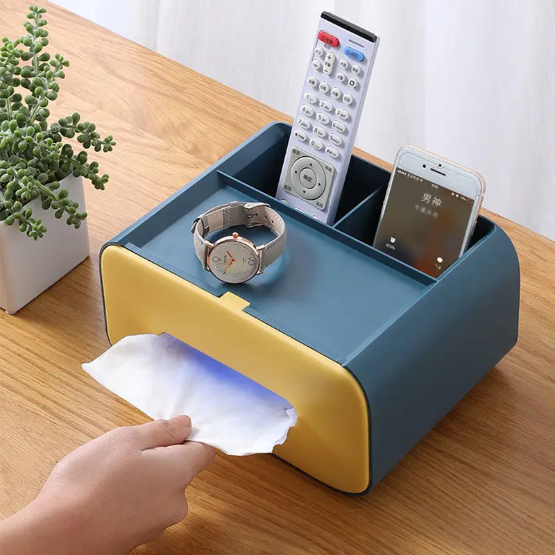 

Plastic Tissue Boxes Cute Napkin Cases Storage Box Paper Towel Dispenser Cajas De Almacenamiento Europe Tissue Box BD50TB
