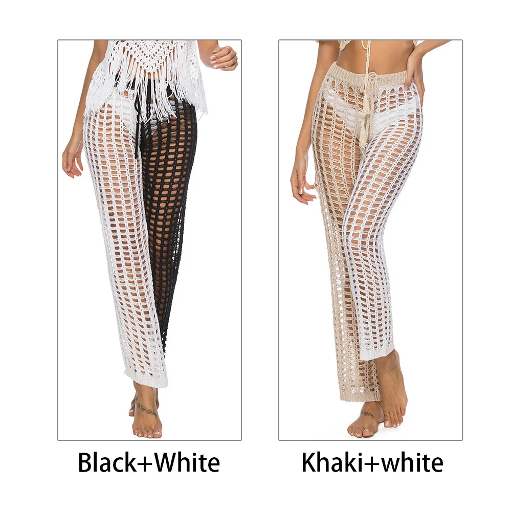 Широкие сексуальные купальники вязаные крючком пляжные высокая талия Клубные