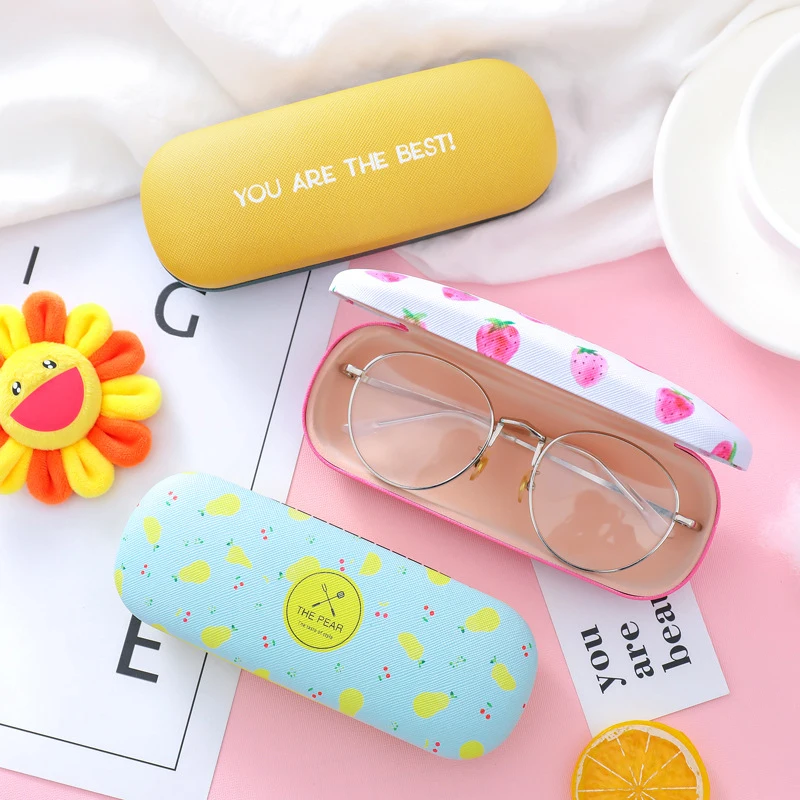 Детский милый чехол для солнцезащитных очков портативный футляр чтения Жесткий
