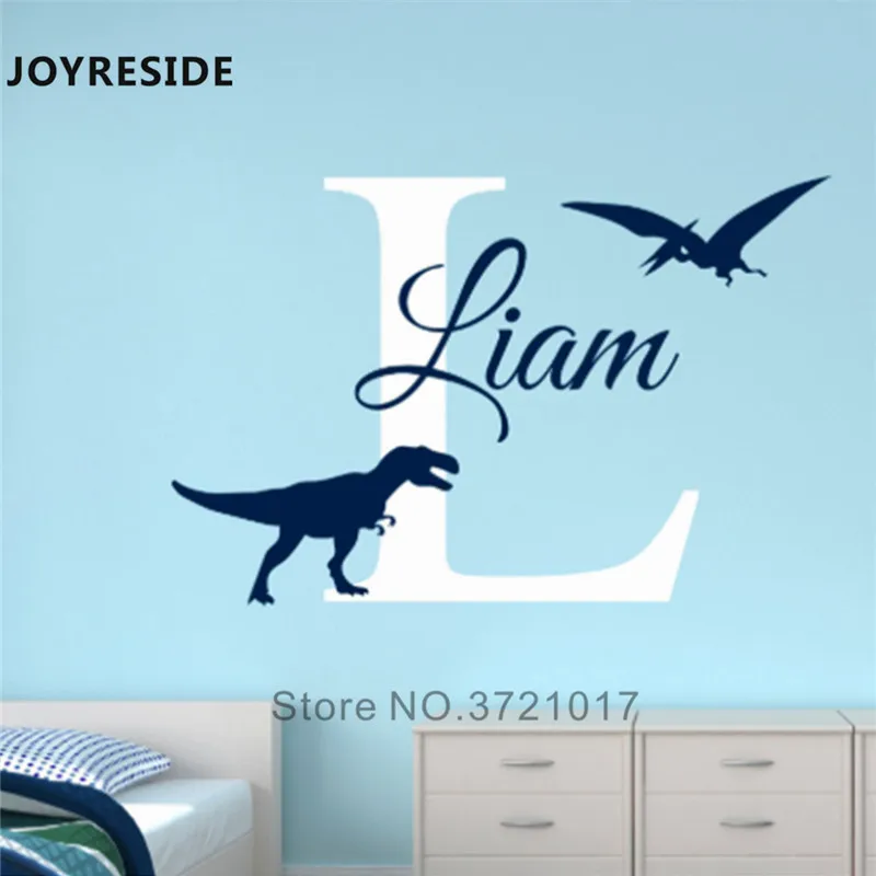 Design 11 JOYRESIDE персонализированные названия стикер стены дома спальни Наклейки на стены с именем на заказ различные конструкции выбрать стены Sicker винил WM001 - Цвет: Design 11