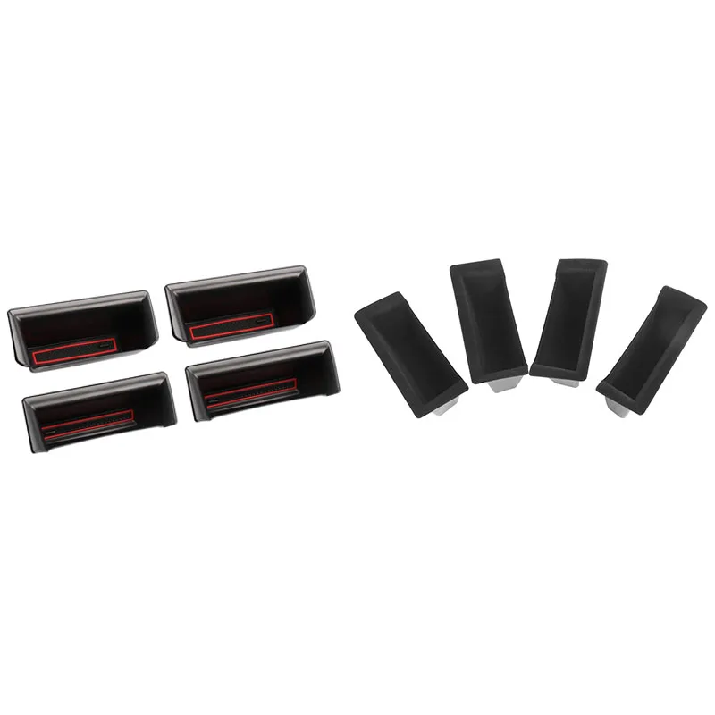 

Car Door Side Storage Box for Dodge RAM 1500 2021 2020 2019 Door Handle Armrest Tray Organizer Accessories,4PCS