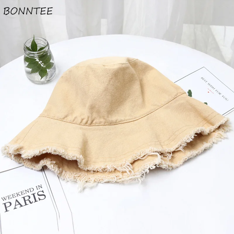 Женская винтажная шляпа в стиле Харадзюку летняя пляжная с кисточками и