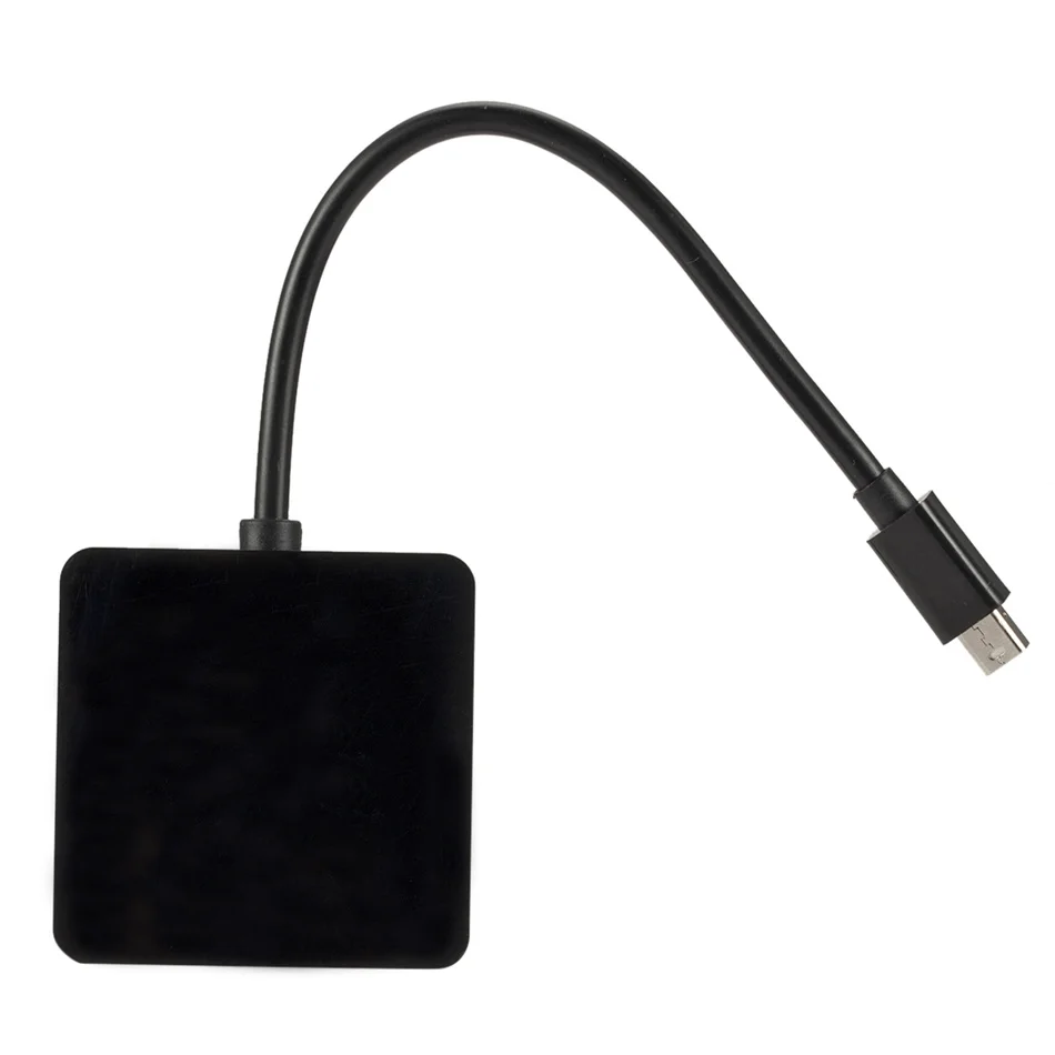 Адаптер 3 в 1 Mini DP DisplayPort HDMI-совместимый адаптер VGA DVI мини кабель конвертер для MacBook