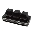 Мини-клавиатура черная с 3 клавишами, механическая клавиатура