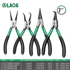 LAOA 7-дюймовые внутренние и внешние плоскогубцы, удерживающие зажимы, многофункциональные обжимные кольца, стопорные плоскогубцы для ручного инструмента