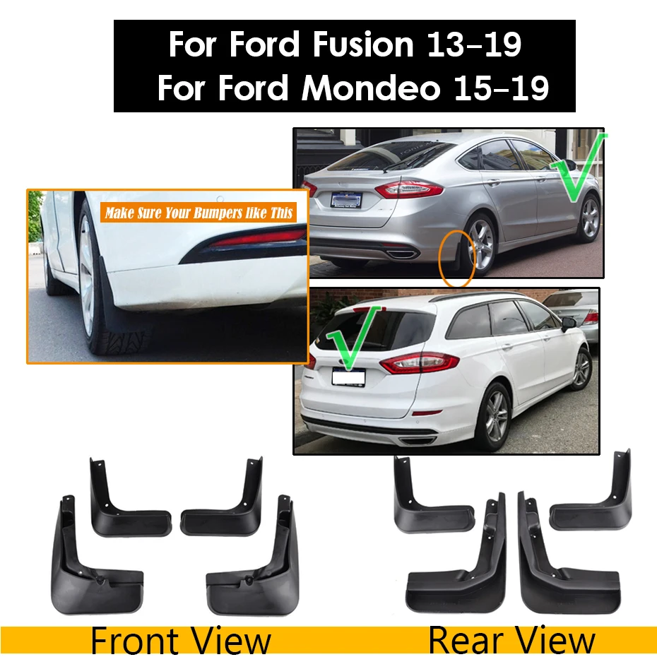 Брызговики для Ford Mondeo Mk2 Mk3 Mk4 Mk5 3 4 5 Fusion Брызговики STW ST200 ST220 ST-Line titanium 95-on
