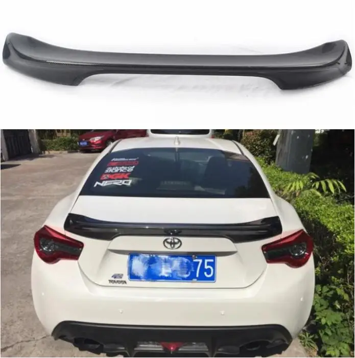 Высококачественный спойлер для багажника из углеродного волокна и АБС-пластика