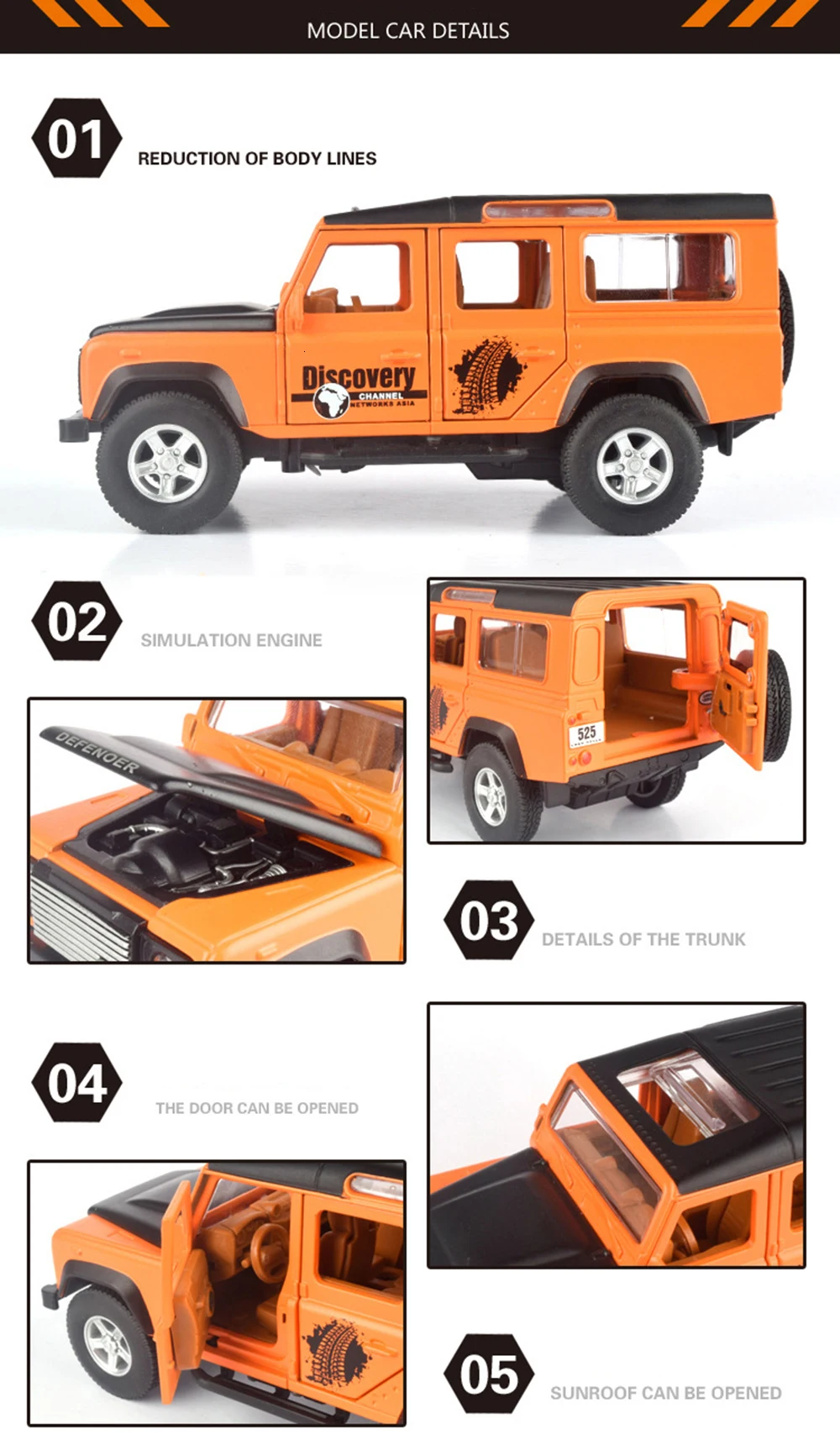 1:36 Land Rover Defender Vehicles Hot Wheel автомобильный металлический тренажер литой под давлением игрушечная модель