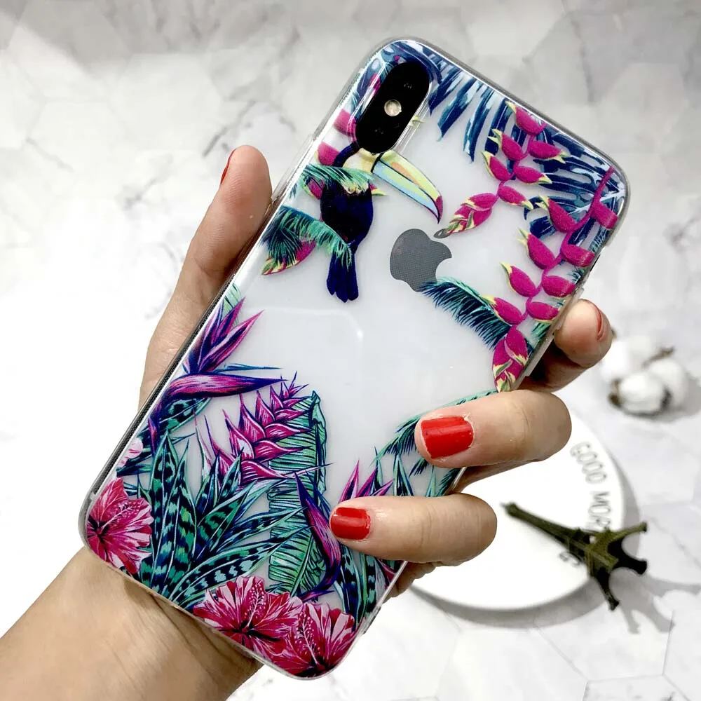Милый чехол для iphone X, 8, 7, 6 Plus, XS, 11 Pro, чехол для MAX XR, силиконовый мягкий ТПУ чехол для телефона s, для iphone XS, 7, 8, 6, 6S Plus, X, чехол - Цвет: 6