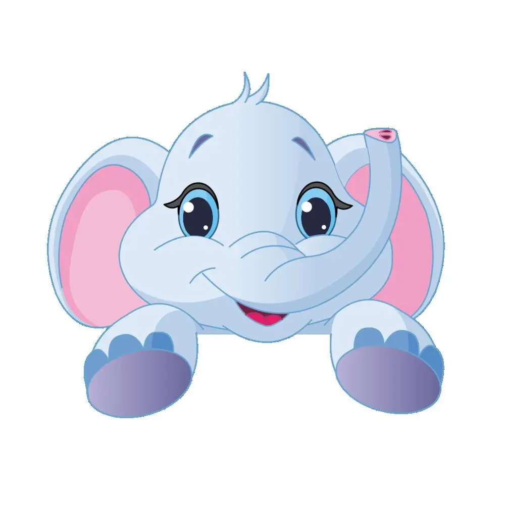Cute Animals Elephant Cat Panda Giraffe Light Switch Sticker Remoable wall For kids Baby Nursery Home Decal Murla Decor | Дом и сад