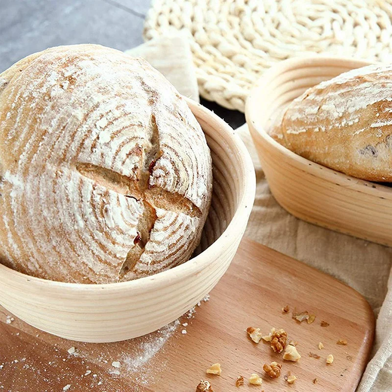 2 пачки 9 дюймов проверок хлеба выпечки теста чаша подарки для хлебопечки