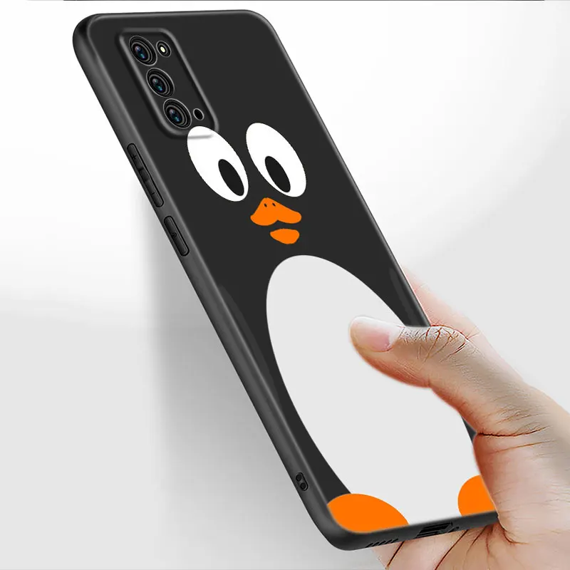 Милый милый чехол в виде пингвина для Samsung Galaxy M11 M12 M21 M51 M52 M32 5G M30 M31 S Note 10 Lite 20 Ultra J2 J6