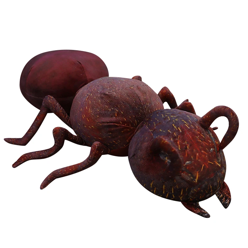 about 25cm Гигантские муравьи Монстр мягкая игрушка имитация муравья уникальные игрушки для мальчиков подарок на день рождения для детей - Цвет: about 25cm