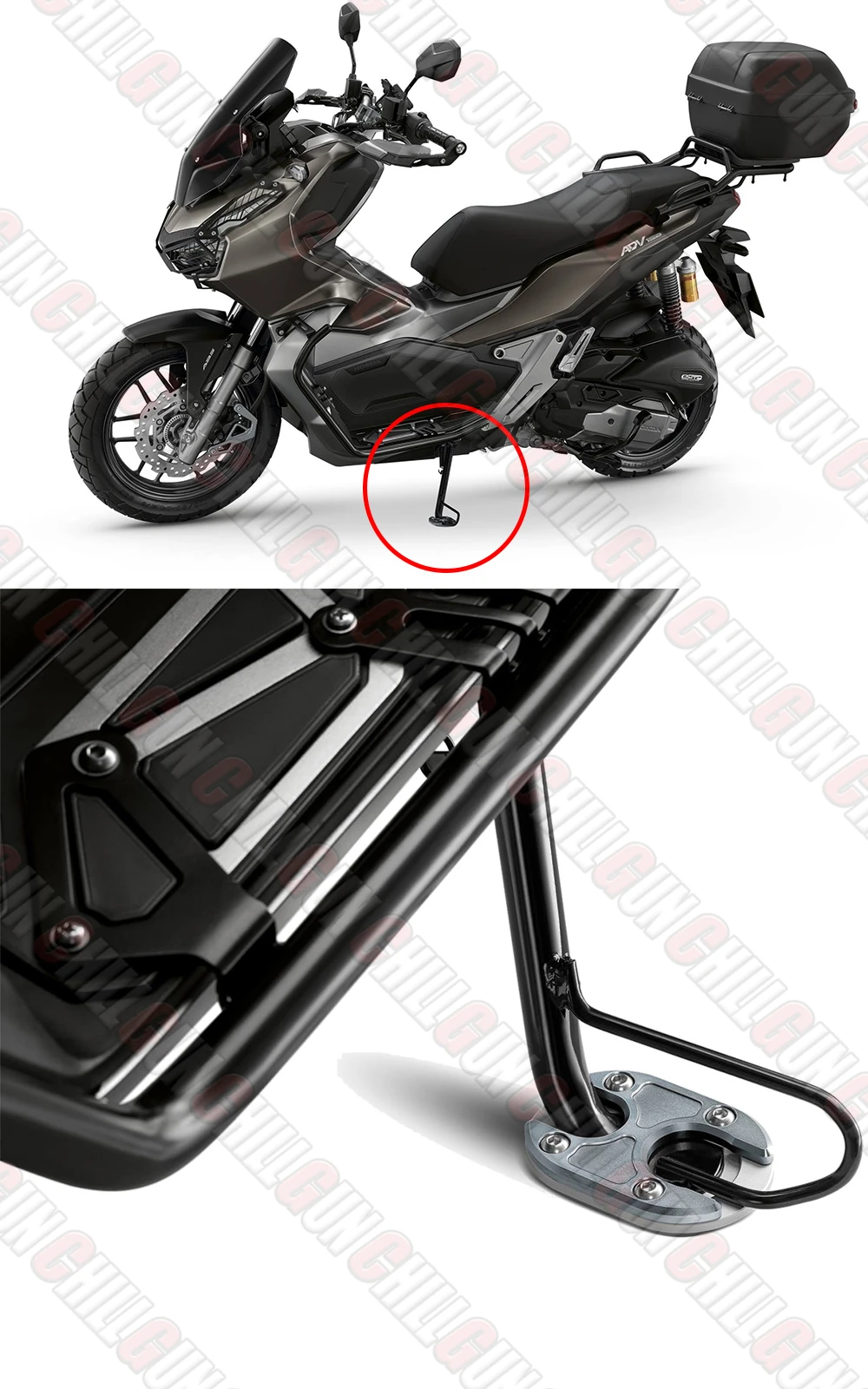 Подходит для ADV150 2019 2021 ADV 150 ཏ ད Мотоцикл с ЧПУ аксессуары плоскостопие