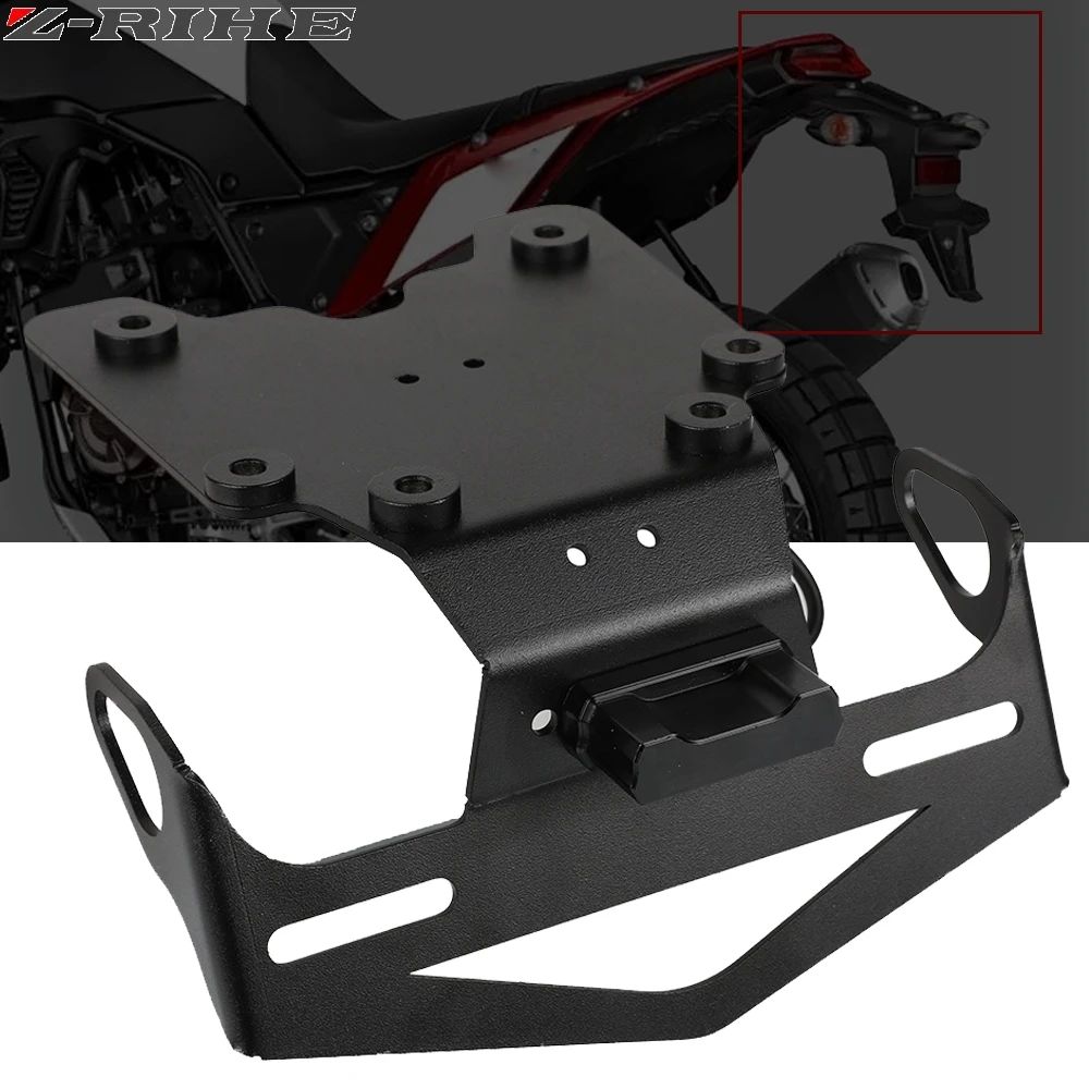 

Motorcycle Rear License Plate Holder Bracket Bracket Tail Tidy Fender Eliminator For Yamaha Tenere 700 Tenere700 2019 2020 2021
