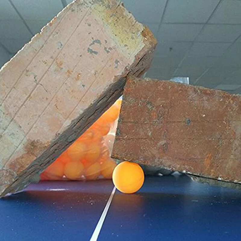 50 шт. 40 мм тренировочные мячи для настольного тенниса пинг понга желтый/белый