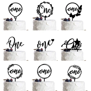 Один венок, топпер для торта первого дня рождения ребенка, Топпер для торта, топпер для торта, украшение для первого дня рождения