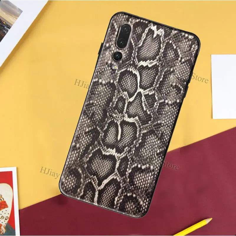 Чехол из змеиной кожи для Huawei Honor 50 9X 8X 10i Pro 7A 7C 9 10 Lite 8A 8C 8S Nova 5T Y7 Y6 Y9 2019 | Мобильные