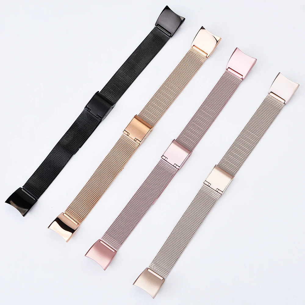Металлический ремешок для huawei Honor Band 4 5 ремешок умные аксессуары браслет из нержавеющей стали браслет для Honor Band 4 браслет