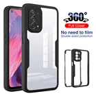 360 полноразмерный чехол для Oppo A54, A74, A94, A93, A52, A72, A92, A5, A9, F19 Pro Plus, противоударный чехол, защитная пленка