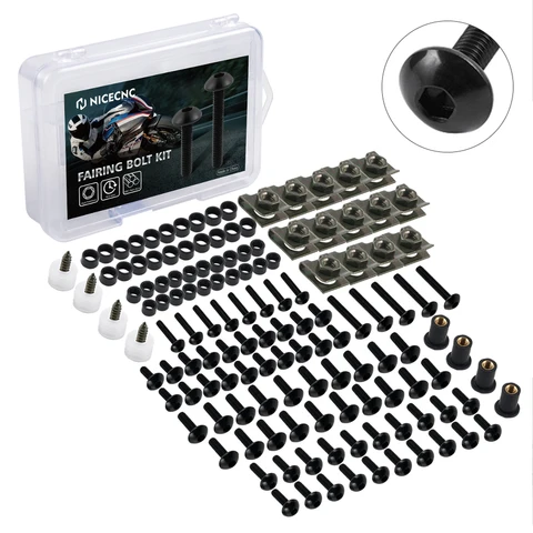177pcs clips clips clips clips clips cnc per Honda CBR600RR CBR1000RR CBR 600 F2 F3 F4 CBR 600 RR 1000 RR 900 929RR 650R